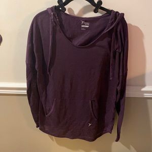 Purple Old Navy Active pullover with hood